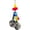 Acrylic Ring & Pacifier, variant on 1020 Paci Spoon Beater M&M Bird Toys - Shiny Noisy Colorful Toy