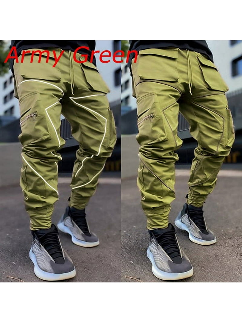 Running Pants Men Sport Casual Cargo Pants Men's Fitness