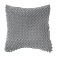 thumbnail image 1 of Coussin Texturé Tissé à la Main en Coton Gris Pâle - Ensemble de 2, 1 of 4
