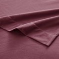 thumbnail image 3 of Sábanas de franela Sweet Home Collection Warm King, color rojo burdeos, 3 of 5