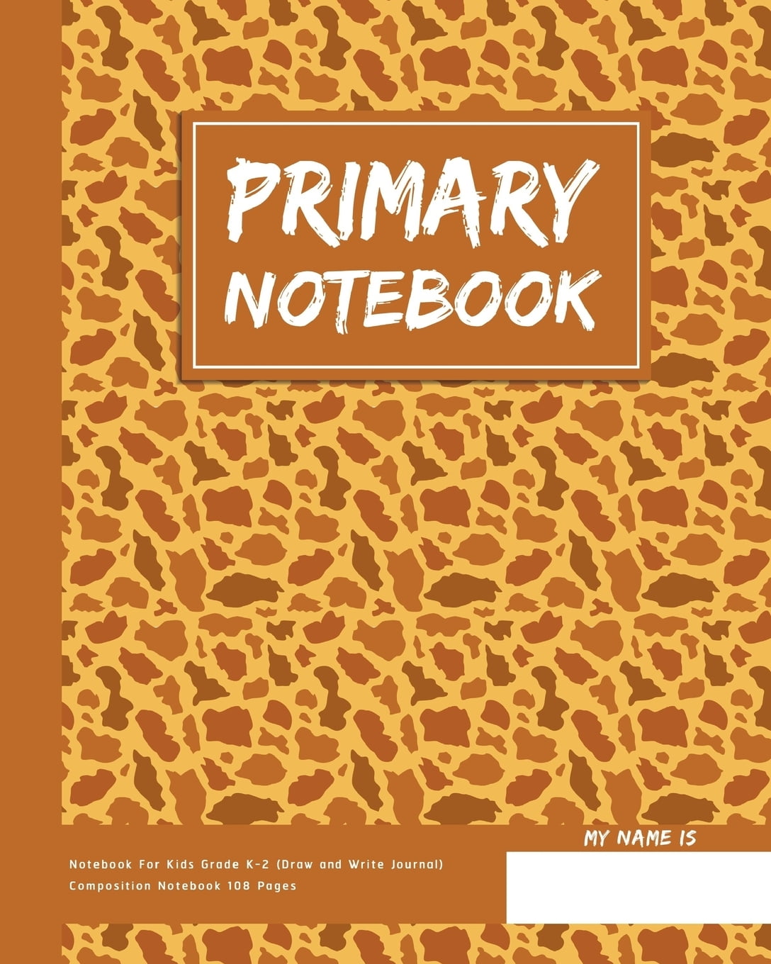Primary Notebook Notebook for Kids Grade K2 (Draw and Write Journal