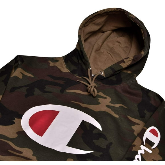 Champion Mens Big and Tall Big C Pullover Fashion Hoodie