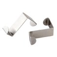 thumbnail image 1 of 4 Pcs Stainless Steel Multi Function Coat Hooks for Door Back Family Clothing and Key Organizer, 1 of 3