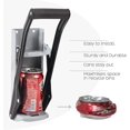 thumbnail image 3 of Duty Can Crusher for Aluminium Cans - Wall-Mounted 16oz/500ml Compact and Efficient Can Crusher - Non-Slip Grip Handle, 3 of 4