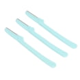 thumbnail image 1 of 3Pcs Eyebrow Shaper Set Cute Cartoon Pattern Portable Facial Face Razor with Thin Blades, Perfect for All Skin Types, 1 of 7