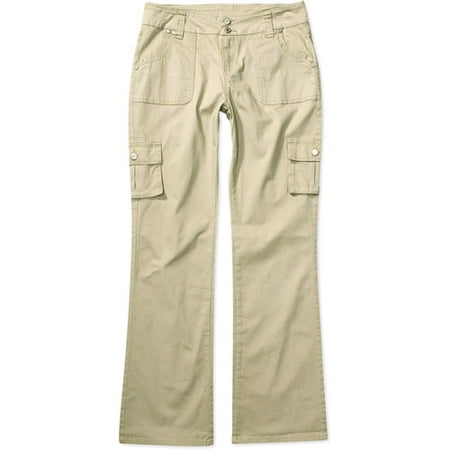Faded Glory - Women's Organic Cotton Cargo Pants
