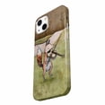 thumbnail image 3 of Tobelint Case for iPhone 14 Plus,violin Fox Pattern Case with Side Print,Slim Bumper Cover, 3 of 5