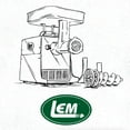 thumbnail image 5 of LEM Products #10 Clamp-On Manual Meat Grinder, Stainless Steel Hand Grinder, 5 of 8
