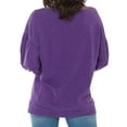 thumbnail image 2 of Women's Purple LSU Tigers Brooklyn Pullover Sweatshirt, 2 of 2