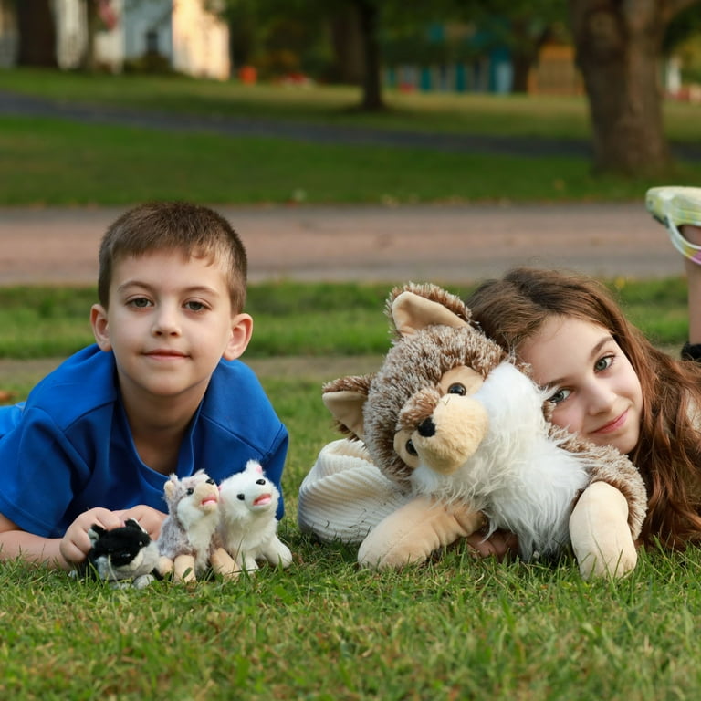 Tezituor 4Pcs Wolf Stuffed Animal 19.6 Tezituor 4Pcs Wolf Stuffed Animal 19.6