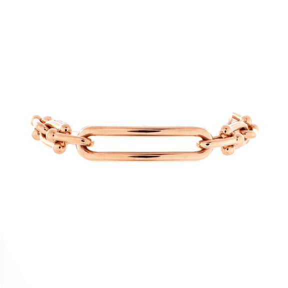 Pre-Owned Hardwear Elongated Link Bracelet 18K Rose Gold By Rebag