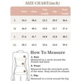 thumbnail image 6 of INSPIRE CHIC Womens Pajama Sets Summer Sleepwear Built-in Shelf Bra Short Sleeve Tops and Pants Lounge Set with Pockets M Beige, 6 of 6