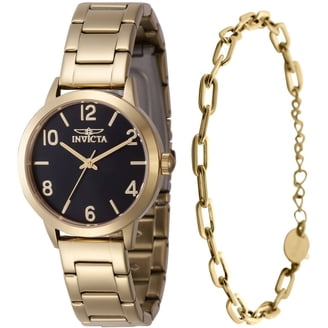 INVICTA Watch 29407 Stainless Steel Quartz Female Gold 