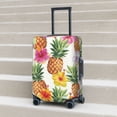 thumbnail image 6 of Hirioo Hawaiian Pineappl for Elasticity Suitcase Cover (No luggage Included) Durable Luggage Protector Fits 18-32 Inch Luggage-Medium, 6 of 7