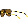 thumbnail image 5 of Polo Ralph Lauren Mens Ph4173 Aviator Sunglasses Shiny Dark Havana/Brown Polarized 59 Millimeters, 5 of 5