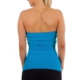 thumbnail image 4 of 2-Pack Women Sleeveless Strapless Tube Top Long Bandeau Basic Summer Shirts, 4 of 5