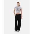 thumbnail image 3 of No Boundaries Wide Leg Cargo Pants, 31.5'' Inseam, Women's and Women's Plus Sizes XXS-4X, 3 of 5