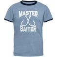 thumbnail image 1 of Master Baiter Fishing Mens Ringer T Shirt, 1 of 1