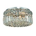 thumbnail image 1 of Elegant Lighting Maxime 12" 4 Light Elements Crystal Flush Mount, 1 of 1