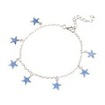 thumbnail image 2 of EGNMCR Blue Night Light Star Beach Wind And Plated Chain Luminous anklets, 2 of 6