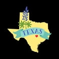 thumbnail image 3 of CafePress - Texas State Outline Bluebonnet Flower Pajamas - Women's Dark Pajamas, 3 of 4