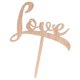 thumbnail image 1 of 2 Adornos Rústicos Para Tartas De Madera Para Compromiso De Boda & s Love Decoration 2 BLESIY Topper de pastel de madera, 1 of 8