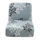 thumbnail image 1 of Funda de silla moderna con estampado elástico suave, universal, a prueba de polvo, accesorio para el hogar Azul claro, 1 of 9
