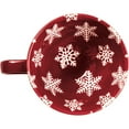 thumbnail image 2 of Tabletop Snowflake Mug Set/2 Stoneware Christmas 107107, 2 of 3