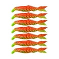 thumbnail image 6 of Beisidaer Perch Pike Fishing Bait Soft Double Color Multi Join Bone Fish Paddle Tail, 6 of 8
