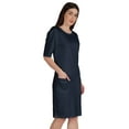 thumbnail image 3 of Inkmeso Womens Elbow Sleeve Regular Fit Tshirt Dress With Front Pockets, 3 of 8