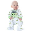 Star Wars Toddler and Infant Baby Yoda Cutest In The Galaxy Onesie Pajama