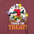 thumbnail image 3 of Peanuts - Trick Or Treat Moonlight - Women's Lightweight French Terry Long Sleeve Shirt, 3 of 6