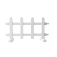 thumbnail image 2 of Plastic Garden Fence for Lawn and Flower Bed Edging Decorative Picket Border for Gardens Plants and Yard Landscaping, 2 of 8