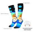 thumbnail image 5 of Saiise Bluey Funny Socks Men Women Boys Kids Adults Novelty Graphic Crew Tube Socks Crazy Design Casual Dress Socks for Sports,Running,Travel, 5 of 7