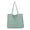 Green, variant on Gingham Tote Bag Vintage Shoulder Tote Lightweight Shoulder Bag Gingham Large Capacity Handbag