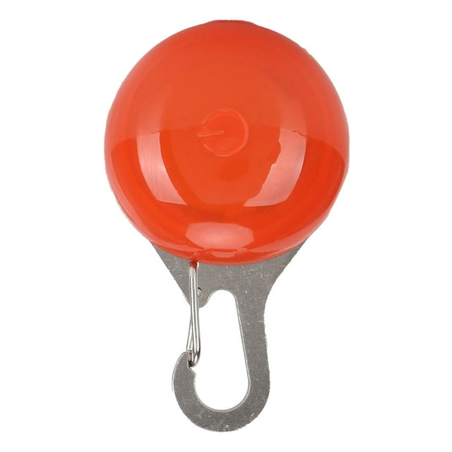 Pet Warning Light, Comfortable Pet LED Luminous Pendant Multiple Uses Waterproof for Dogs for Finding Pets Blue,Red,Orange,Green,Milk White,Transparent White,Colorful Light,Yellow