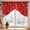 1, variant on 3 Piece Kitchen Curtain Set, Semi-Sheer Light Filtering Valance with 2 Panels, Polyester Window Treatment for Bedroom Living Room Dining Room Home Decor