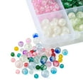 thumbnail image 4 of 1Box 1250Pcs Glass Beads Round Mixed Color 4~8x4~7.5mm Hole: 1~1.6mm, 4 of 7