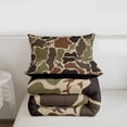 thumbnail image 5 of Erosebridal Green Camouflage Twin Comforter Sets,Cute Cartoon Shark Rustic Farmhouse Camo Bedding Set For Kids Boys,Reversible Black,2 Pieces, 5 of 7