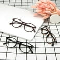 thumbnail image 5 of LAMBBAA Blue Light Blocking Glasses 3 Pack Computer Game Glasses Square Frame for Men Women Anti Eyestrain UV Filter(Tortoise+Black+Dark Red), 5 of 5