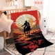 thumbnail image 5 of Juego popular Red Dead Redemption 2, mantas decorativas para sofá, manta doble, ropa de cama de microfibra mullida, vellón hasta las rodillas, 5 of 5