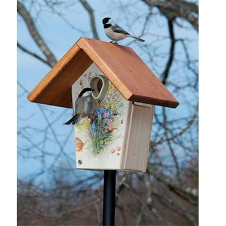 Droll Yankees NB-CTW200 Nurturing Generations 10inch Nest Box - Flower Design