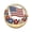 1pc, variant on US 250th Anniversary Enamel Brooch Pin,2.05in American Flag Rhinestone Lapel Pin Gold,1776-2026 Patriotic Floral Star Badge,Patriotic Jewelry for Independence Day Gift