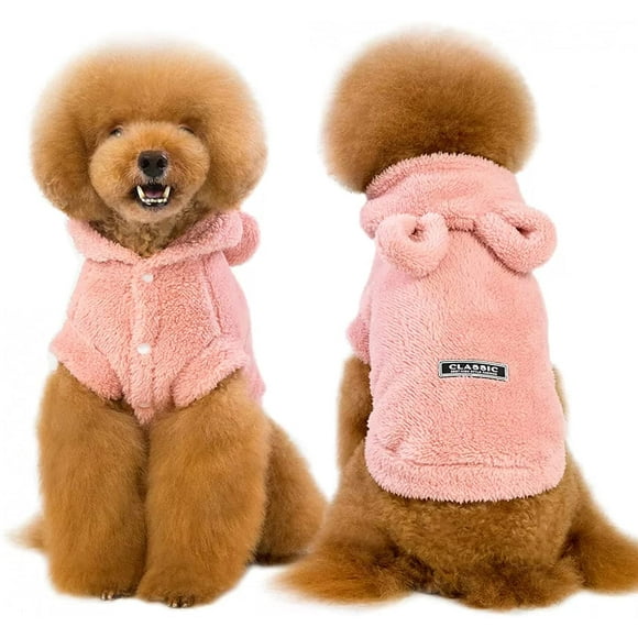 Clothes for Pets Winter Warm Dog Clothes Pet Puppy Coat Jacket Hooded Cute Dog Clothing Costumes for Small Dogs Cats Chihuahua Pug Clothes Pet Gift-XXL