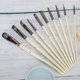 thumbnail image 5 of 20PCs Paintbrush Brush Set Painting Tool Art Supplies Heat‑Resistance Nylon Hair White Rod, 5 of 5