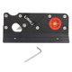 thumbnail image 1 of Wood Chamfer Plane Professional Woodworking Hand Planer for Quick Edge Planing Radian Corner Trimming Black, 1 of 4