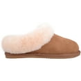 thumbnail image 4 of SNUGRUGS Women's Harriet Sheepskin Slipper Mule with Cuff - Chestnut - US 7, 4 of 7