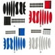 thumbnail image 4 of Greeniant Accesorios duraderos para casco de motocicleta, almohadilla para casco de rendimiento duradero, transpirable y cómodo Ciclismo azul, 4 of 6