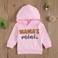 thumbnail image 2 of Bagilaanoe Toddler Baby Girl Boy Casual Sweatshirt Long Sleeve Letters Print Hooded Pullover 6M 12M 18M 24M 3T 4T 5T 6T Kids Loose Tee Tops, 2 of 6