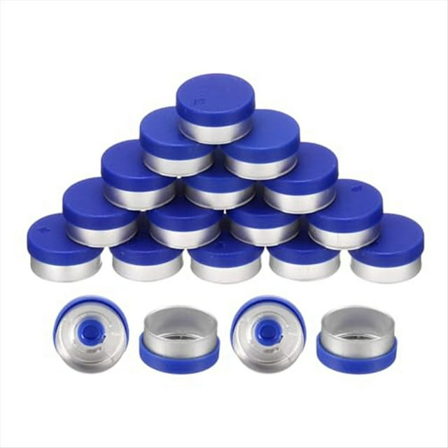 Tapas Abatibles, 200 Piezas, Tapas Abatibles Sin Rebabas, Sellos, Tapas Abatibles, Tapas, Tapas, Azul, 13 mm